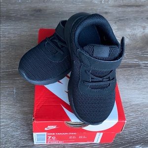 NIKE BLACK TANJUN (TDV) baby/toddler | SIZE 7C